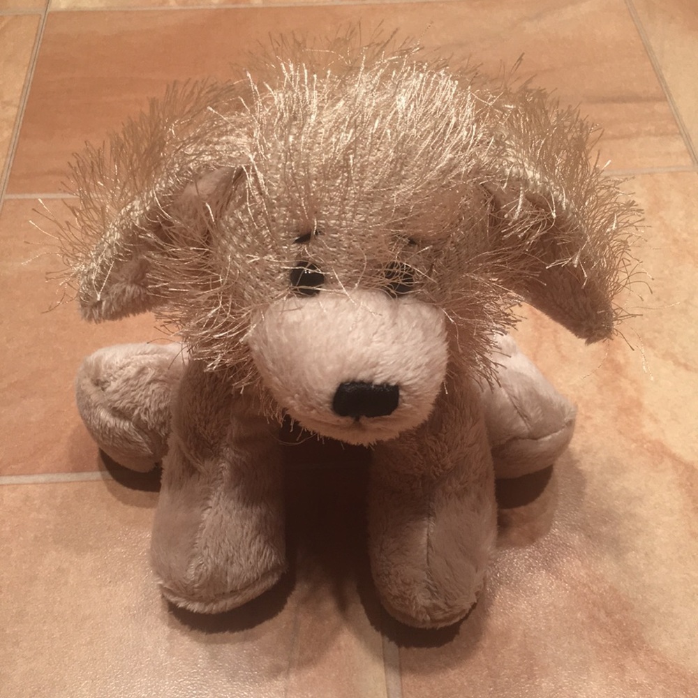 Webkinz Ganz Golden Retriever Dog Long Hair HM010 Plush Stuffed Animal Toy